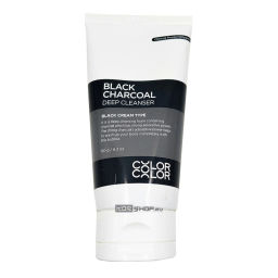 Глубоко очищающая пенка с черным углем Black Charcoal Deep Cleanser Color and Color Dermal, Корея, 150 г Акция