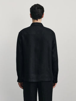 Рубашка 100% лён premium / Zarina фото 6