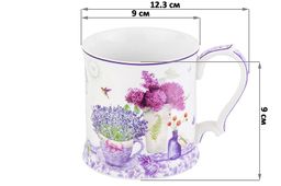 Набор 2 кружек 380 мл 12,3*9*9 см Лаванда NEW BONE CHINA - Elan gallery фото 2