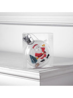 Ёлочный шар Дед Мороз, 5 LED, от батареек, свечение тёплое белое - Luazon lighting фото 11