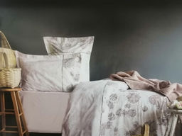 КПБ Pupilla (MARSILYA сиреневый) евро + плед