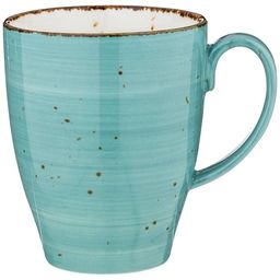 Цена за 4 шт. КРУЖКА BRONCO NATURE 450МЛ, БИРЮЗОВАЯ