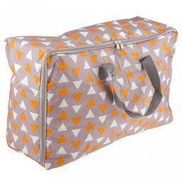 Сумка-органайзер для хранения подушек/одеял/белья/одежды 57х23х38см, ткань Оксфорд, водонепроницаемая, на молнии, цвета микс (Китай) - Домашняя мода фото 5