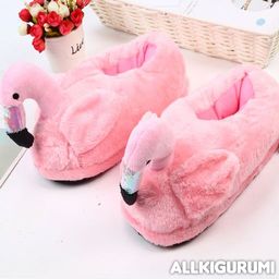 Тапочки домашние Фламинго