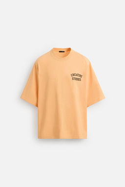 CONTRAST PRINT T-SHIRT - Zara фото 9