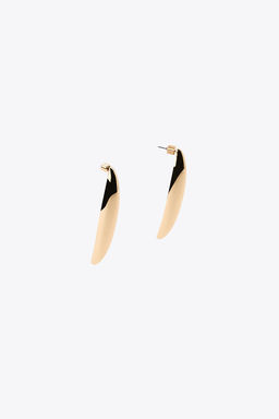 TEARDROP DANGLE EARRINGS - Zara фото 3
