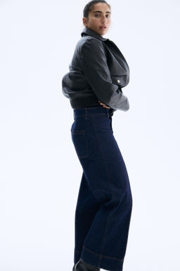 Wide High Ankle Jeans - H&m фото 10