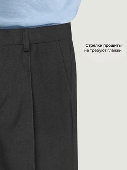 Брюки 2ш73326 серый - Nikastyle фото 2