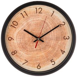 ЧАСЫ НАСТЕННЫЕ КВАРЦЕВЫЕ TREE ДИАМЕТР=31 СМ. ДИАМЕТР ЦИФЕРБЛАТА=27,5 СМ.