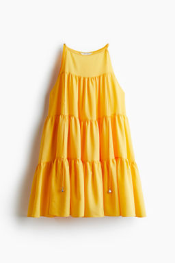 Vestido escalonado de corte evas?