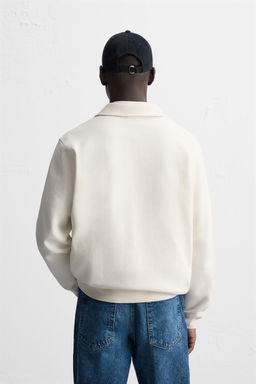 INTERLOCK ZIP POLO SHIRT - Zara фото 11