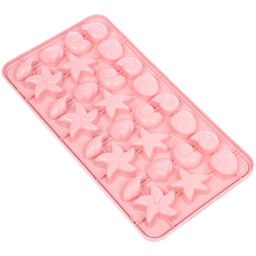 Цена за 2 шт. Форма для льда пластиковая "Морской мир" 15*28см, цвета микс