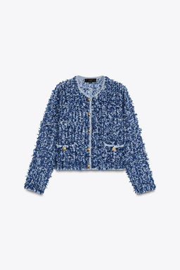 CABLE KNIT CARDIGAN - Zara фото 5
