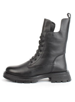 04-A917-1M BLACK Ботинки зимние женские (натуральная кожа, натуральная шерсть) - Фабричный китай фото 3