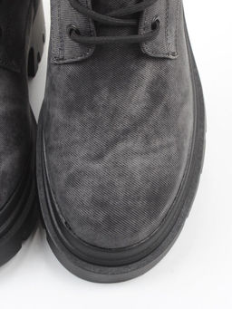 04-WD025-1M DK. GRAY Ботинки зимние женские (натуральная кожа, 100% шерсть)