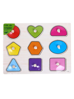 Рамка - вкладыш «Цвета и формы», 9 деталей