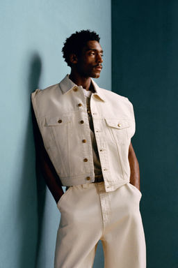 JEANS HIGH RISE BARREL FIT WILLY CHAVARRIA X ZARA / Crudo