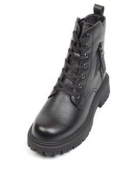 01-5269-1 BLACK Ботинки демисезонные женские (натуральная кожа, байка) - No name фото 5