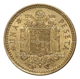 1 песета 1966 (75) года