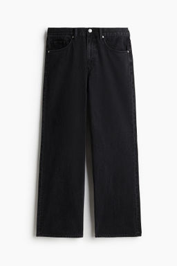 Loose Straight High Jeans