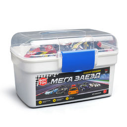 Набор машин "Мега заезд" (металл.) в коробке