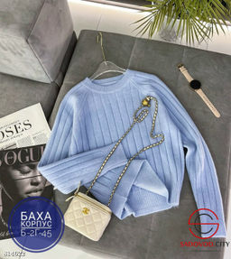 Свитер женский однотонный - Bruno фото 6