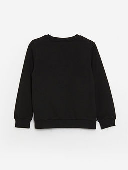 Bisiklet Yaka Atat?rk Temal? Uzun Kollu K?z ?ocuk Sweatshirt - Waikiki фото 2