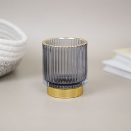 Цена за 4 шт. Подсвечник "Английский стиль" 7*8 см, Графит