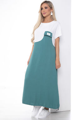 Платье Скай (олива) П8932 - Lt collection фото 6