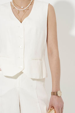 Жилет Ketty 06137 молочный - Anelli фото 3