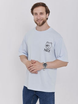 ФУТБОЛКА МУЖСКАЯ ОВЕРСАЙЗ - Little secret фото 6