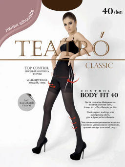 Колготки TEATRO BODY FIT 40 коричневый  фото 2