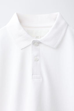 POLO LISO / Blanco - Zara фото 3