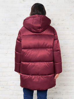 Пальто женское 2241122002 bordo - Maxroses фото 16