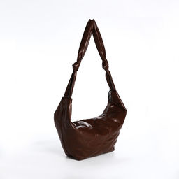 Сумка-мешок, отдел на молнии, цвет коричневый - Simaland фото 2