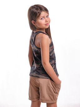 Майка-борцовка UD 1795 камуфляж - Mini maxi фото 5