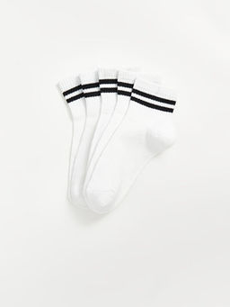 ?izgili Erkek ?ocuk Soket ?orap 5li