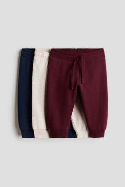 Pack de 3 joggers de algod?n