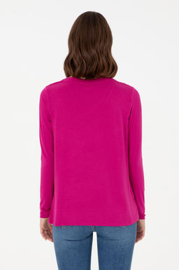 Женский свитшот цвета фуксии Неожиданная скидка в корзине - U.s. polo assn фото 5