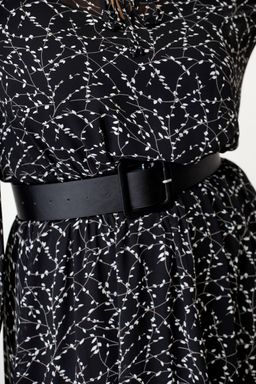 Платье Swallow 650 черно-белая роза фото 4