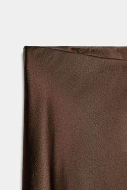 SATIN MIDI SKIRT - Zara фото 8