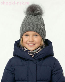12630/2-F MGH Колпак для девочки флис (54-56)