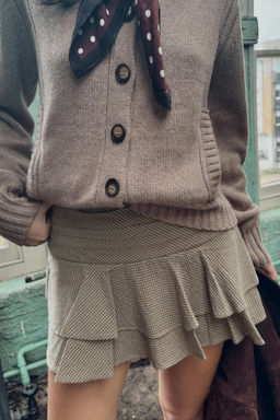 RUFFLE SKORT - Zara фото 5