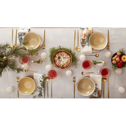 Набор новогодний «Этель» Forest animals: скатерть 150×110±2 см с ГМВО, салфетки 40×40 см, 4 шт.