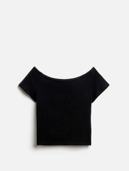 ACOOLA / Футболка детская для девочек Arfa черный  фото 3