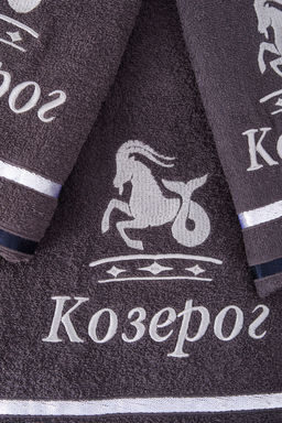 14418/10 Знаки зодиака полотенце махровое плотность 350гр