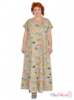 Платье Модель №1218 размеры 44-84 - Plusmoda фото 5