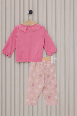 K_z Bebek Pembe Pijama Tak_m_ Sepette S_rpriz _ndirim - U.s. polo assn фото 2