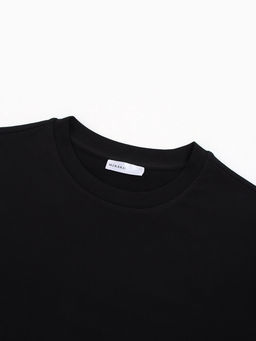 Футболка мужская оверсайз, MINAKU, размер 50, чёрная