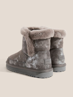 Женские угги TENDANCE Артикул 4611709, серо-серебристый  фото 5